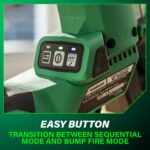 Metabo HPT 18V MultiVolt Brushless Pro 16-GA Kit de clavadora de acabado recto, clavador de acabado de calibre 16, herra