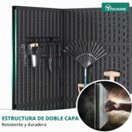 Cobertizo de Almacenamiento Vertical YITAHOME MAYIH6l3vm 59 Pies Cúbicos Resina Gris Oscuro