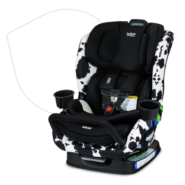 Asiento de automóvil convertible Britax Poplar S 2 en 1 modelo E1D231Q diseño delgado de 17 pulgadas ClickTight color Co