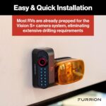 Sistema de Observación para RV Furrion Vision S+ FOS7HTAEN con Monitor de 7 Pulgadas Cámara Sharkfin y Cámaras Laterales