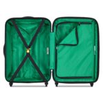 Juego de Equipaje United Colors of Benetton B4377197712 Rígido Acanalado Extensible con Ruedas Giratorias Azul Claro 2 P