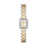 Reloj Tory Burch Kira TBW6027 Acero Inoxidable Caja Cuadrada 18 mm Pulsera Multicolor
