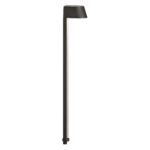 Luz LED de Camino Kichler 16262AZT30 12 Voltios 3000K 23.6 Pulgadas Bronce Arquitectónico Texturizado
