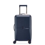 Maleta Delsey Paris Roland-Garros 40162280172RG Rígida 20 pulgadas Azul Marino Policarbonato