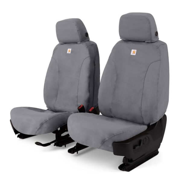 Funda de Asiento Covercraft Carhartt SeatSaver SSC2615CAGY para Toyota Tacoma 2024-2025 Asientos de Cubo Primera Fila Co