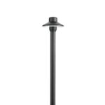 Luz de camino Kichler 15506BKB de latón negro 12V 17.25 pulgadas x 4.25 pulgadas