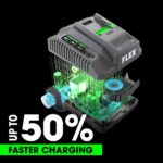 Kit de Arranque FLEX FX0411-1A Batería de Litio 24V 2.5Ah y Cargador de 160W