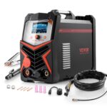 VEVOR Soldador TIG, máquina de soldadura de aluminio 225A 6 en 1 (pantalla LED grande)- AC TIG/DC TIG/AC Pulse TIG/DC Pu