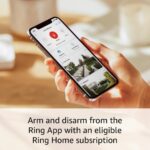 Kit de Alarma Ring de 5 piezas con Cámara para Exteriores Inalámbrica Ring Plus Blanco