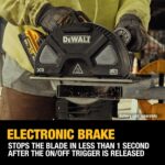 DEWALT 20 V MAX XR Sierra circular de corte de metal de 7-1/4 pulgadas (solo herramienta) (DCS383B)