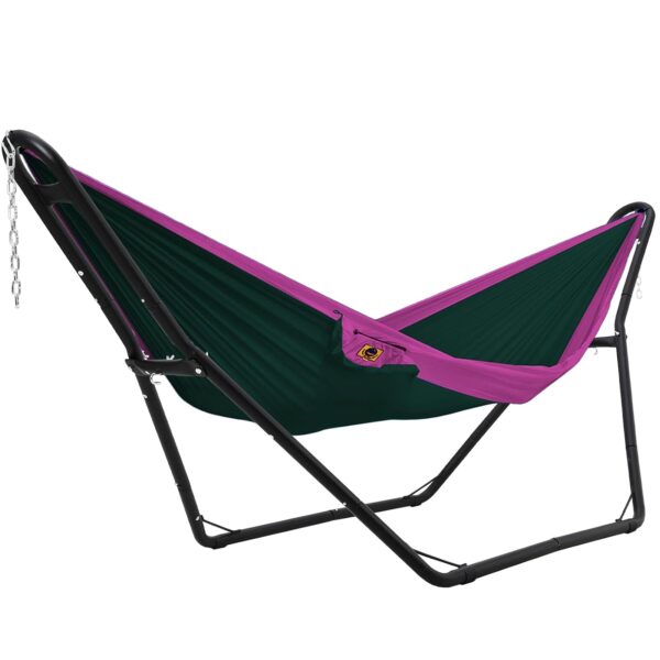 Soporte para Hamaca KOKEBREN HST_ME Capacidad 550 Libras para 2 Personas Compatible con Hamacas de 9.5 a 14 Pies Acero T