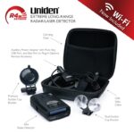 Detector de Radar Láser Uniden R4w Largo Alcance GPS Wi-Fi Bluetooth Pantalla OLED