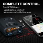 Detector de Radar Láser Uniden R4w Largo Alcance GPS Wi-Fi Bluetooth Pantalla OLED