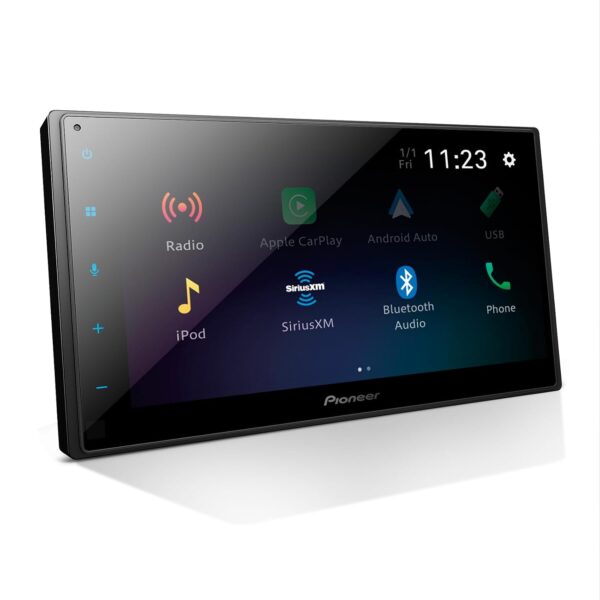 Receptor Multimedia Digital Pioneer DMH-1600NEX Doble DIN Pantalla Táctil 6.8 Pulgadas Bluetooth Apple CarPlay Android A