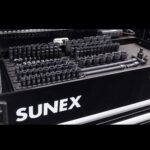 Sunex Tools 26102 - Juego de llaves de impacto maestro de bits hexagonales estándar y profundos de 6 puntos con eje de 1
