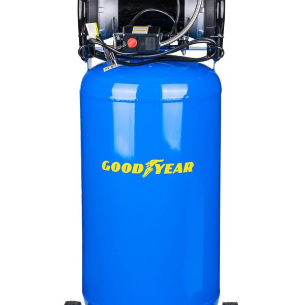 Compresor de Aire Vertical Goodyear Pulsar GYC6260SQ 26 Galones 175 PSI Sin Aceite Azul