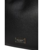 Bolso Hobo Kate Spade New York Liv Cuero Pebbled Negro Grande