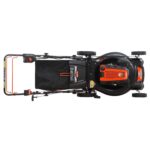 Cortacésped YARDMAX YG4761-YF1320 24 pulgadas 201cc Arranque Eléctrico CVT 6 Velocidades RWD 3 en 1 con Soplador Negro