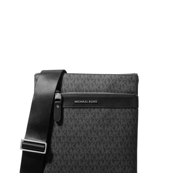 Bolso Cruzado Michael Kors Hudson 33T5LHDM1B-001 Gris Plomizo Negro