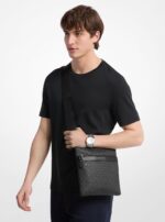 Bolso Cruzado Michael Kors Hudson 33T5LHDM1B-001 Gris Plomizo Negro