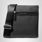 Bolso Cruzado Michael Kors Hudson 33T5LHDM1B-001 Gris Plomizo Negro