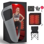 Sauna de Infrarrojos Lejanos RRGFB FUL-8618 con Terapia de Luz Roja Calentamiento de Cristal de Carbono 9 Niveles 5.9 x
