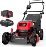 Cortacésped Eléctrico Inalámbrico PowerSmart MB2417A 17 Pulgadas 40V 3 en 1 sin Escobillas