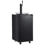 Kegerator de cerveza, dispensador de cerveza de barril de un solo grifo, enfriador de cerveza de tamaño completo y barri