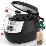 WantJoin Boba Cooker Machine - 6L Comercial Boba Cocinar Olla Máquina automática Calentador de Perlas para Té Leche Tapi
