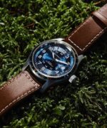 Reloj Automático Hamilton Khaki Field H70605540 Esfera Azul Caja de Acero Inoxidable 42mm Correa de Piel