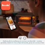 Breville Smart Oven - Freidora de aire compacta, acero inoxidable cepillado