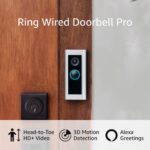 Kit Ring Video Doorbell Pro 2 con Ring Floodlight Cam Wired Blanco