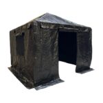 Cubierta de Invierno Garden Winds WC5014BL para Gazebo Yardistry YM12810 12 x 12 pies Negro 150 x 150 x 124 pulgadas