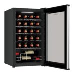 ‎Koolatron - Nevera de vino, enfriador de vino, gabinete de vino de 24 botellas para champán, vino tinto y blanco, bodeg