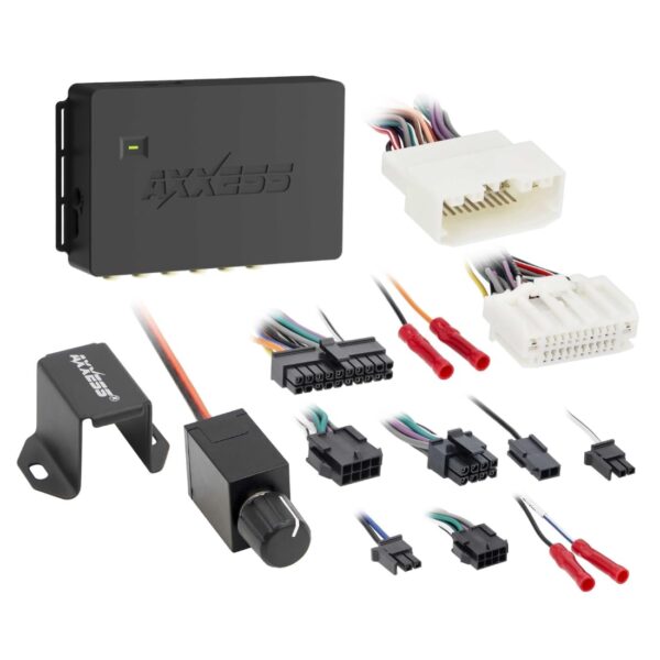Interfaz de Integración de Amplificador Metra Axxess Integrate AXAMP-CH3 para Chrysler 2011-2020 6 Canales Salida RMS de