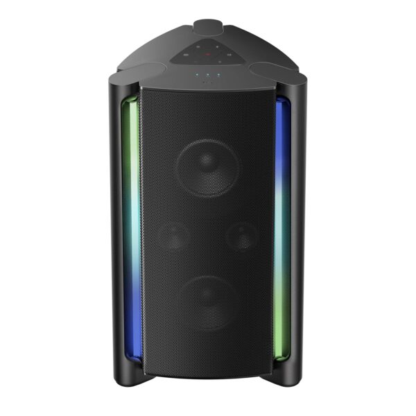 Bocina Portátil TCL TP200K Bluetooth 220W con Luces RGB Batería 12 Horas IPX4 Resistente al Agua