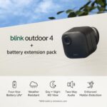 Cámara de Seguridad Blink Outdoor 4 Sistema 5 Cámaras con Pack de Extensión de Batería Video HD 1080p Audio Bidirecciona