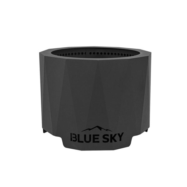 Hoguera de Patio Blue Sky Outdoor Living Peak AZPFP2216 sin Humo Negro 21.6 x 16 pulgadas