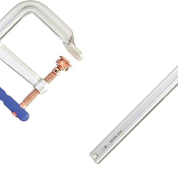 Wilton Spark-Duty - Abrazadera F pesada, apertura de 24 pulgadas, garganta de 7 pulgadas, 4880 libras (modelo 4800S-24C)