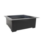 Anillo de Fuego Cuadrado sin Humo Blue Sky Outdoor Living AZSFRI2812 28 Pulgadas Aluminio Doble Pared