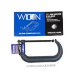 Wilton Abrazadera en C, apertura de 12-1/4", garganta de 6-1/4", 9300 libras fuerza de sujeción (modelo 412) (paquete de