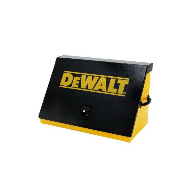 DeWalt - Caja de herramientas triangular de 30" x 15", acero, color amarillo y negro