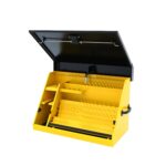 DeWalt - Caja de herramientas triangular de 30" x 15", acero, color amarillo y negro