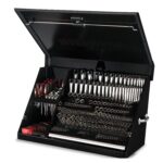 Montezuma XL450B - Caja de herramientas TRIÁNGULO portátil de 36 pulgadas - Diseño de varios niveles - Construcción de c