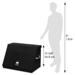 Montezuma XL450B - Caja de herramientas TRIÁNGULO portátil de 36 pulgadas - Diseño de varios niveles - Construcción de c