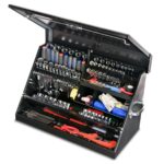 Montezuma ME300B - Caja de herramientas TRIÁNGULO portátil de 30 pulgadas - Diseño de varios niveles