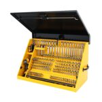 DeWalt - Caja de herramientas triangular de 36" x 17", acero, color negro