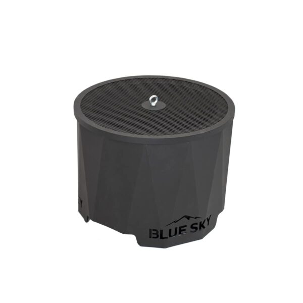 Fogatero de Patio Blue Sky Outdoor Living Peak Smokeless AZPFP2216-C con Pantalla contra Chispas y Colector de Cenizas E