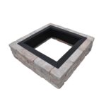 Anillo de Fuego Cuadrado Blue Sky Outdoor Living AZSFRI3612 36 Pulgadas Sin Humo Aluminio