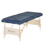 Mesa de Masaje Portátil Master Massage Coronado 28229-T Altura Ajustable 750 Libras Espuma 3 Pulgadas Azul Rey